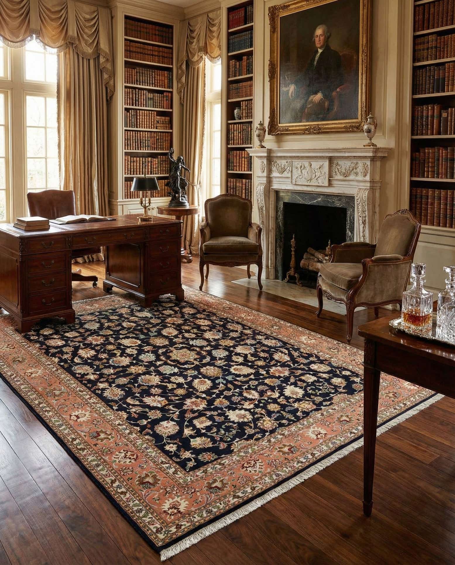 6' 9 x 8' 4 Tabriz Rug