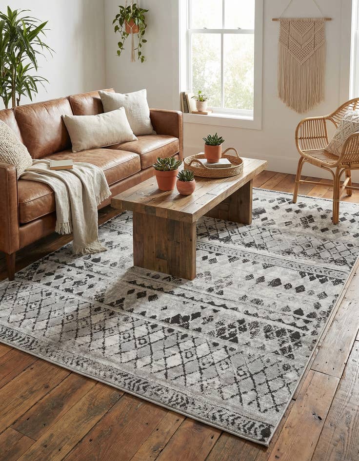 Detail image of 4' x 6' Leipzig Rug