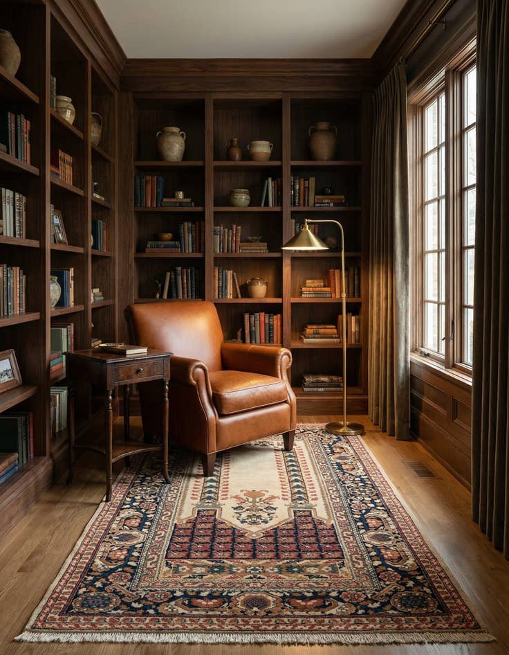 Detail image of 3' x 5' 5  Hand Knotted Lahour Wool Rug