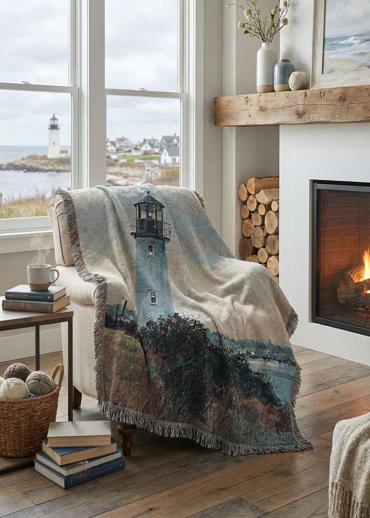 4' 6 x 6' Morning Light Throw Blanket