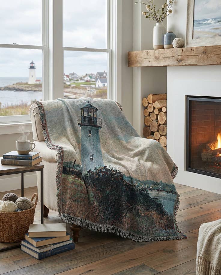 Detail image of 4' 6 x 6' Morning Light Throw Blanket