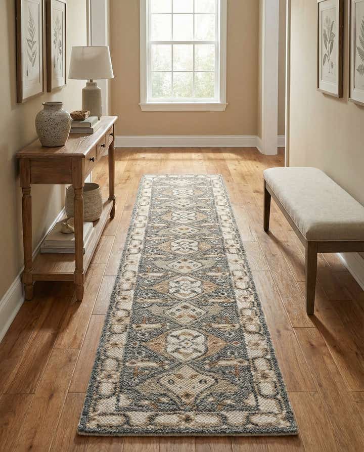 2' 7 x 12' Hand Knotted Sultan Signature Runner Rug