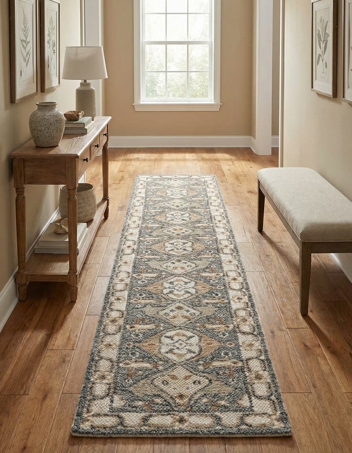 2' 7 x 12' Hand Knotted Sultan Signature Runner...