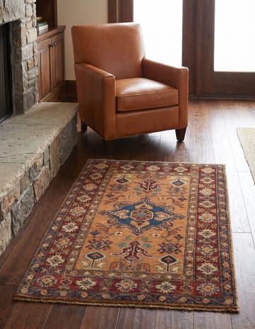 2' 9 x 4' 1 Hand Knotted Kazak Rug