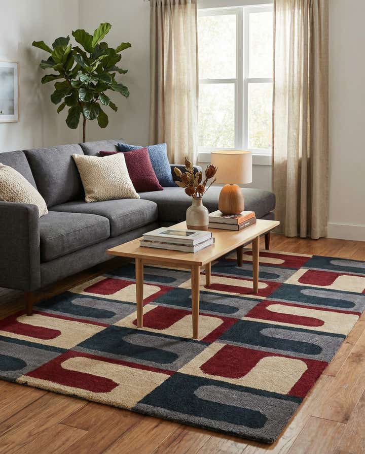 5' x 8' Luna Wool Rug