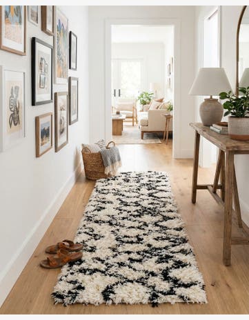 2' x 6' Infinity Shag Runner Rug