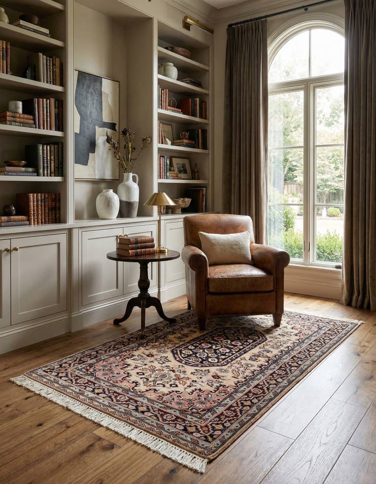 Detail image of 3' 1 x 5' 4  Hand Knotted Bokhara Wool Rug