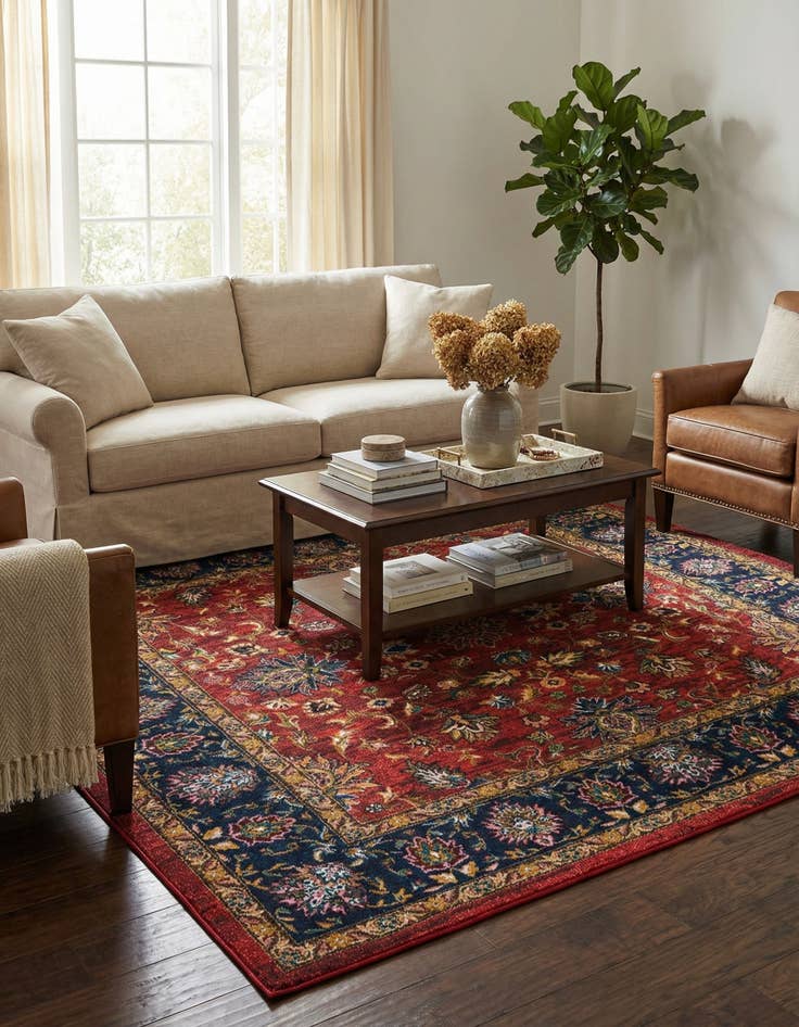 Detail image of 7' 10 x 7' 10 Medina Square Rug