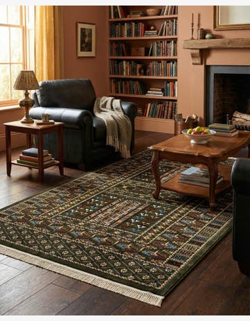 6' x 9' Bokhara Rug
