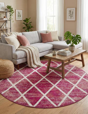 7' x 7' Starlight Round Rug