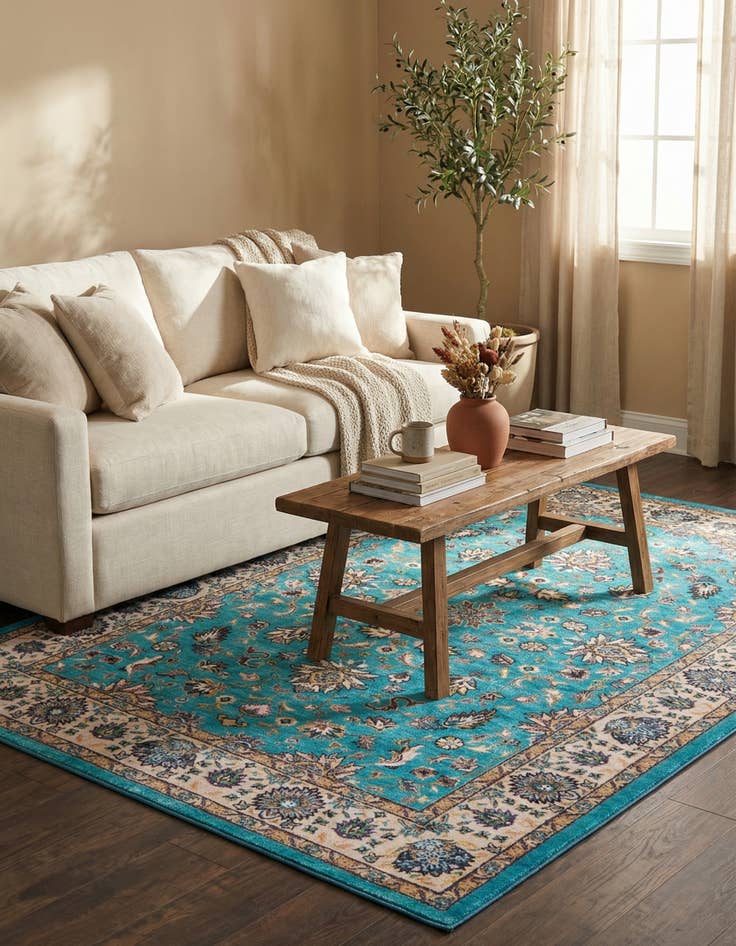 Detail image of 6' 7 x 9' Medina Rug