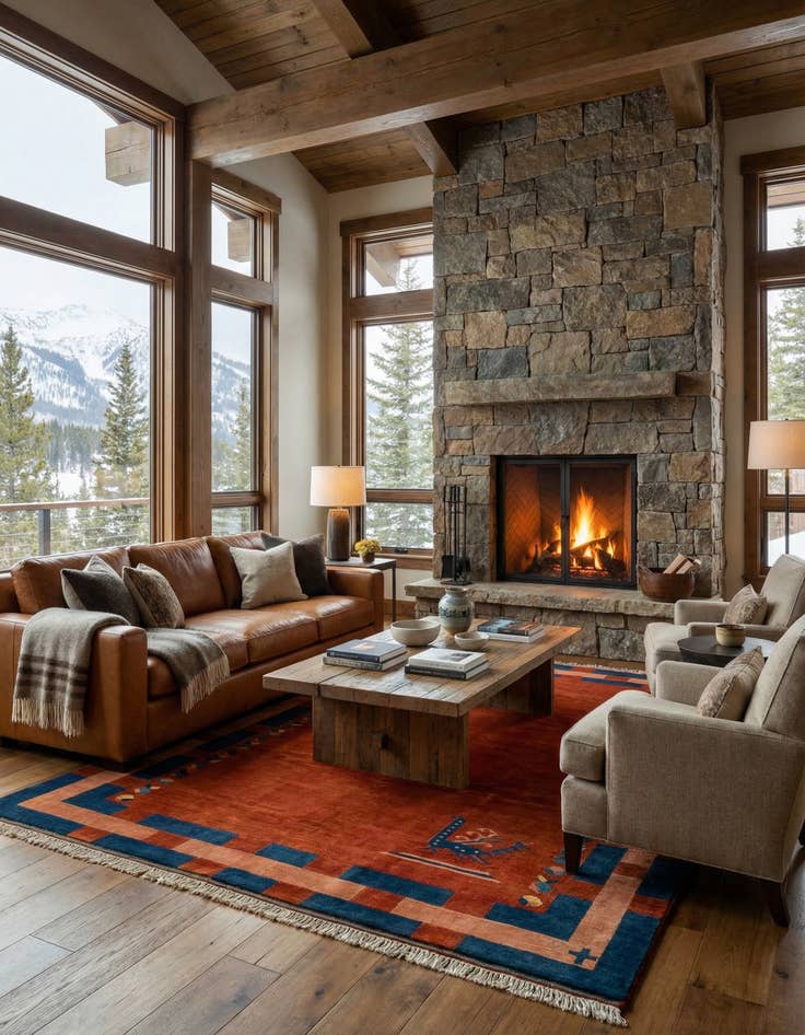 Detail image of 7' 2 x 10' 2  Hand Knotted Tibet Wool Rug