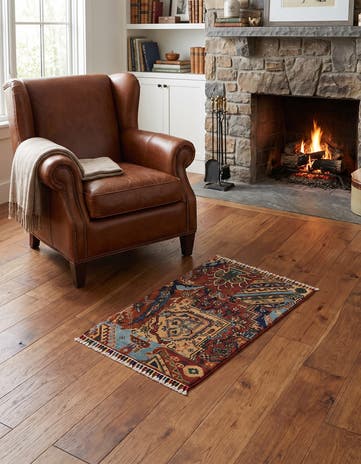2' x 2' 10 Hand Knotted Ariana Ziegler Rug