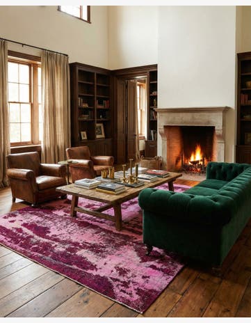 9' 3 x 11' 10 Hand Knotted Ultra Vintage Persian Wool Rug