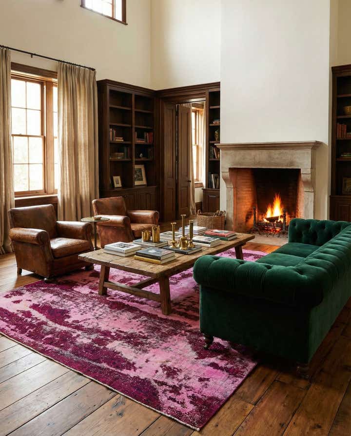 9' 3 x 11' 10 Hand Knotted Ultra Vintage Persian Wool Rug