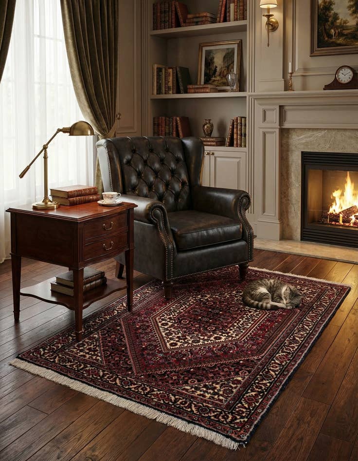 Detail image of  2' 6 x 3' 7 Bidjar fine Rug