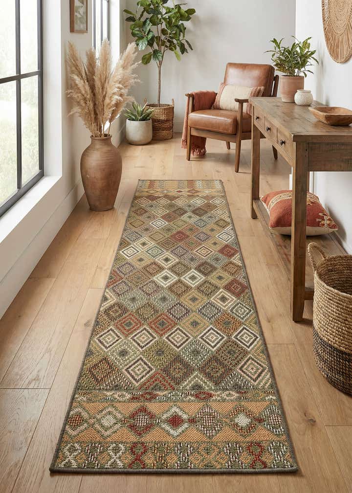 2' x 7' 10 Easy-Clean Baja Indoor / Outdoor Runner Rug