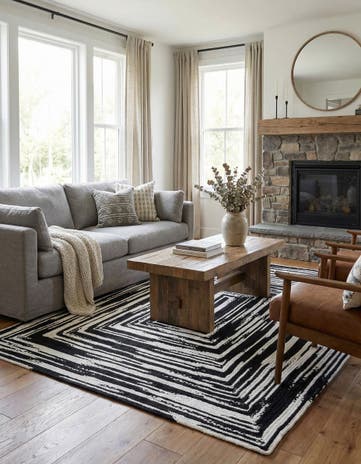 9' x 12' 2 Handmade Braided Chindi Rug