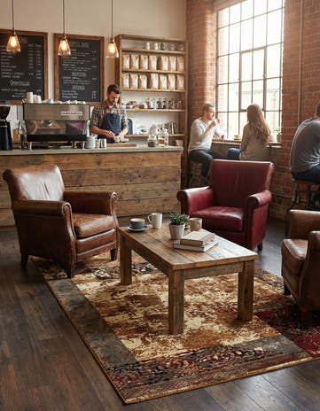 4' x 6' Cafe Rug