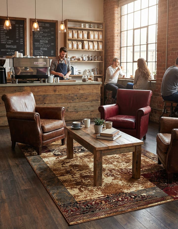 4' x 6' Cafe Rug