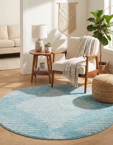 4' x 4' Kai Round Rug