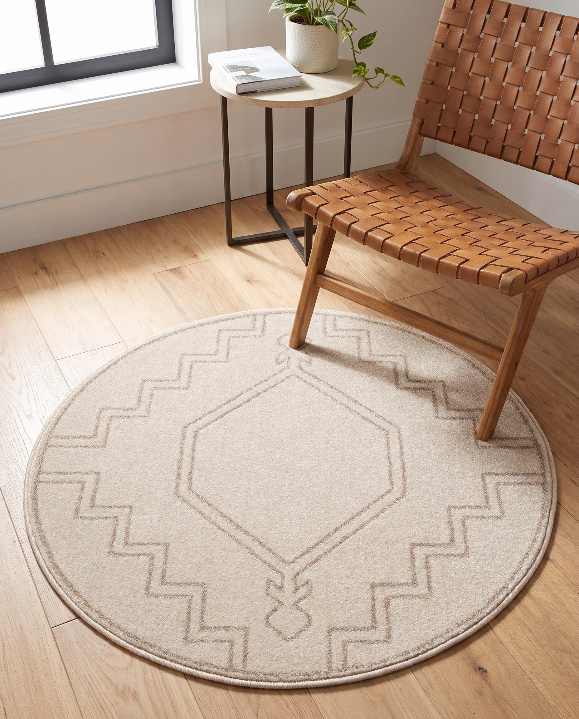 95cm x 95cm Contour Round Rug