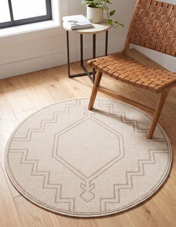 95cm x 95cm Contour Round Rug