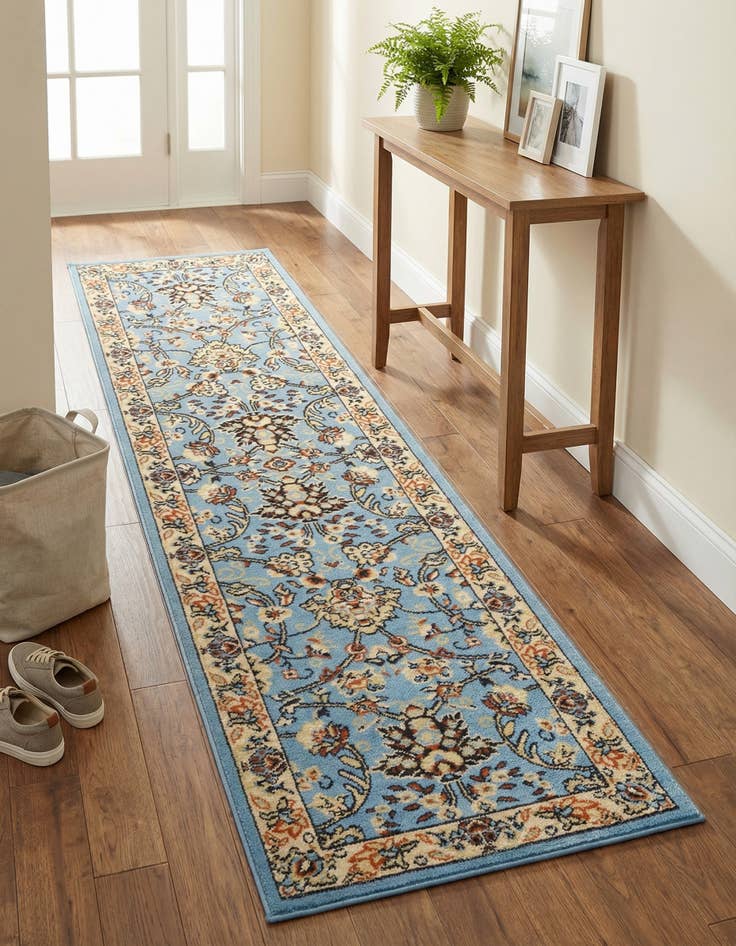 Detail image of  2' x 8' 2 Yasmin Runner Rug