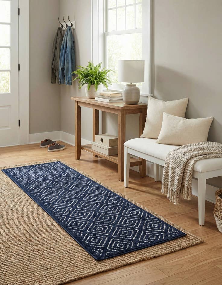 Detail image of 2' x 3'  Washable Sabrina Soto Indoor / Outdoor Rug