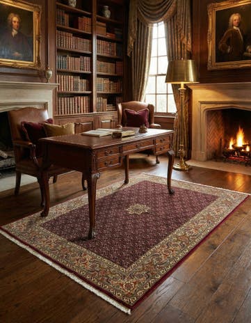 3' 6 x 4' 8 Tabriz Mahi Rug
