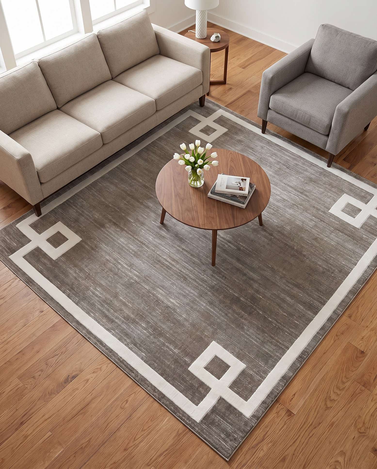 7' 10 x 7' 10 Uptown Lenox Hill Square Rug