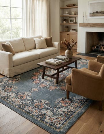 Slate Blue Isabella Rug