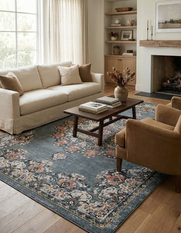 Slate Blue Isabella Rug