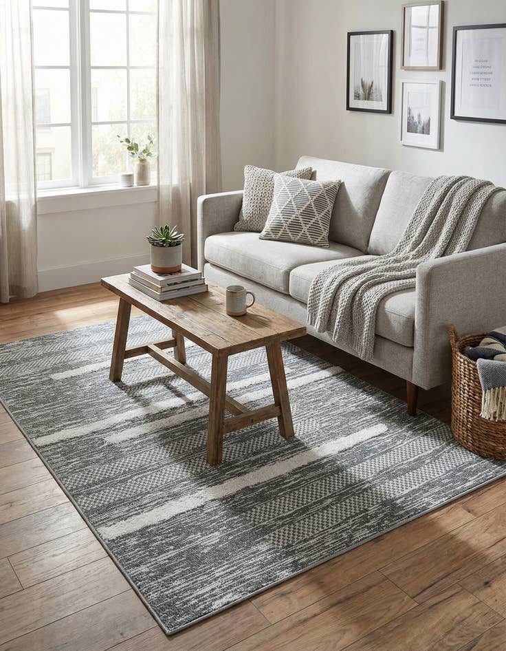 Detail image of 5' 3 x 8' Abbey Rug