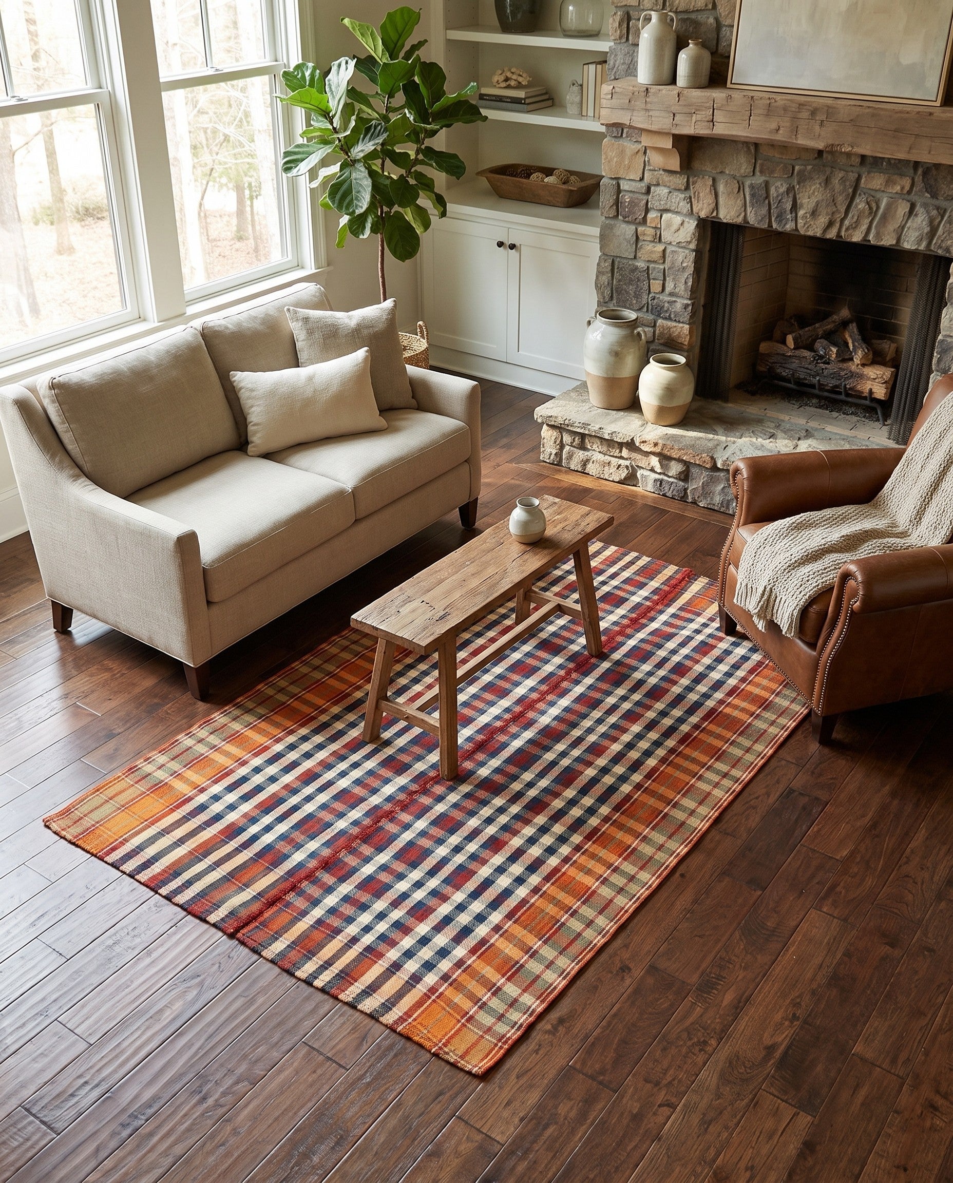 4' 4 x 6' 7 Jajim Rug