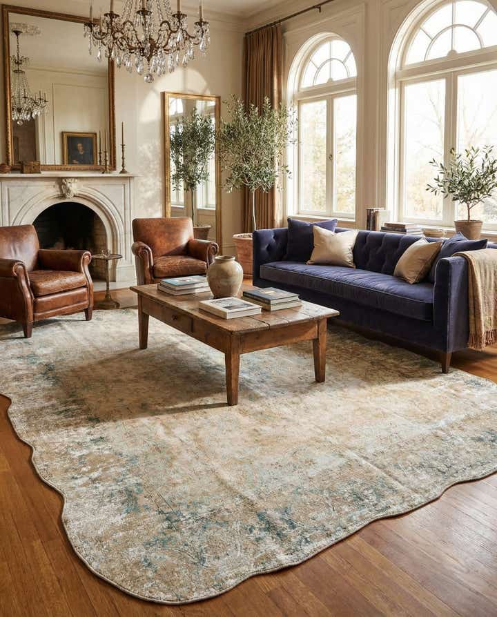 9' 5 x 13' 4 Vintage Royal Wool Rug