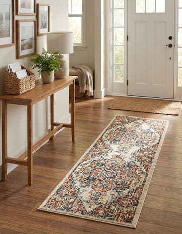 Beige Stockholm Runner Rug