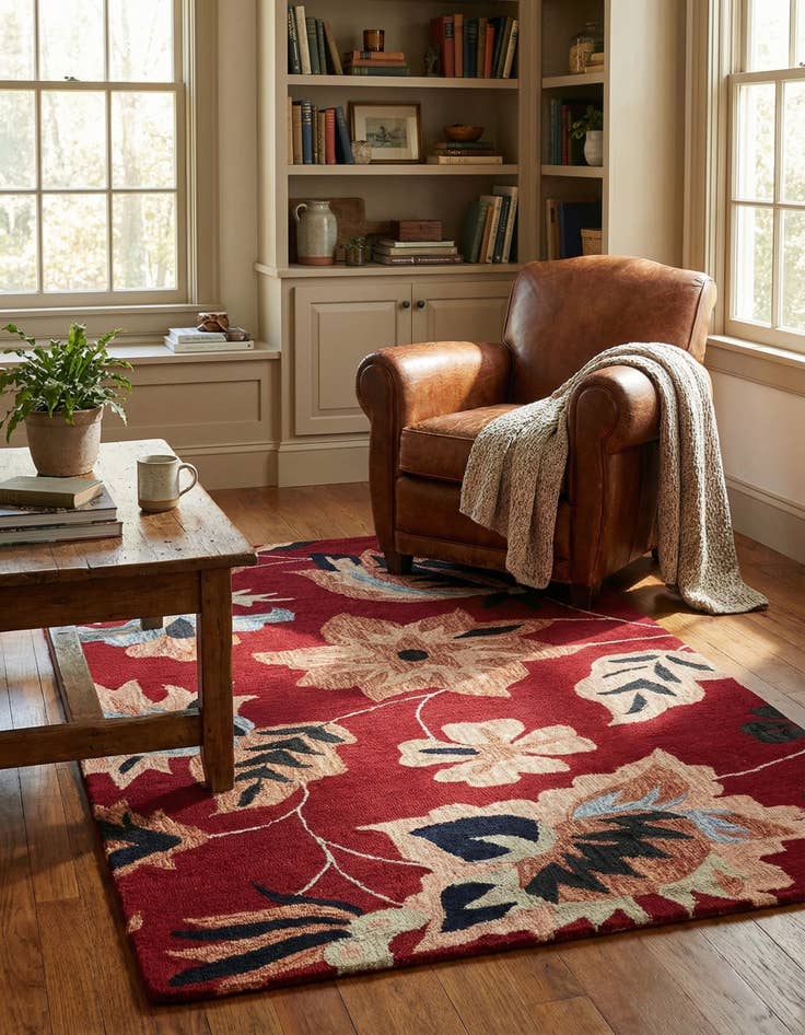 Detail image of 5' 1 x 8' Luna Rug