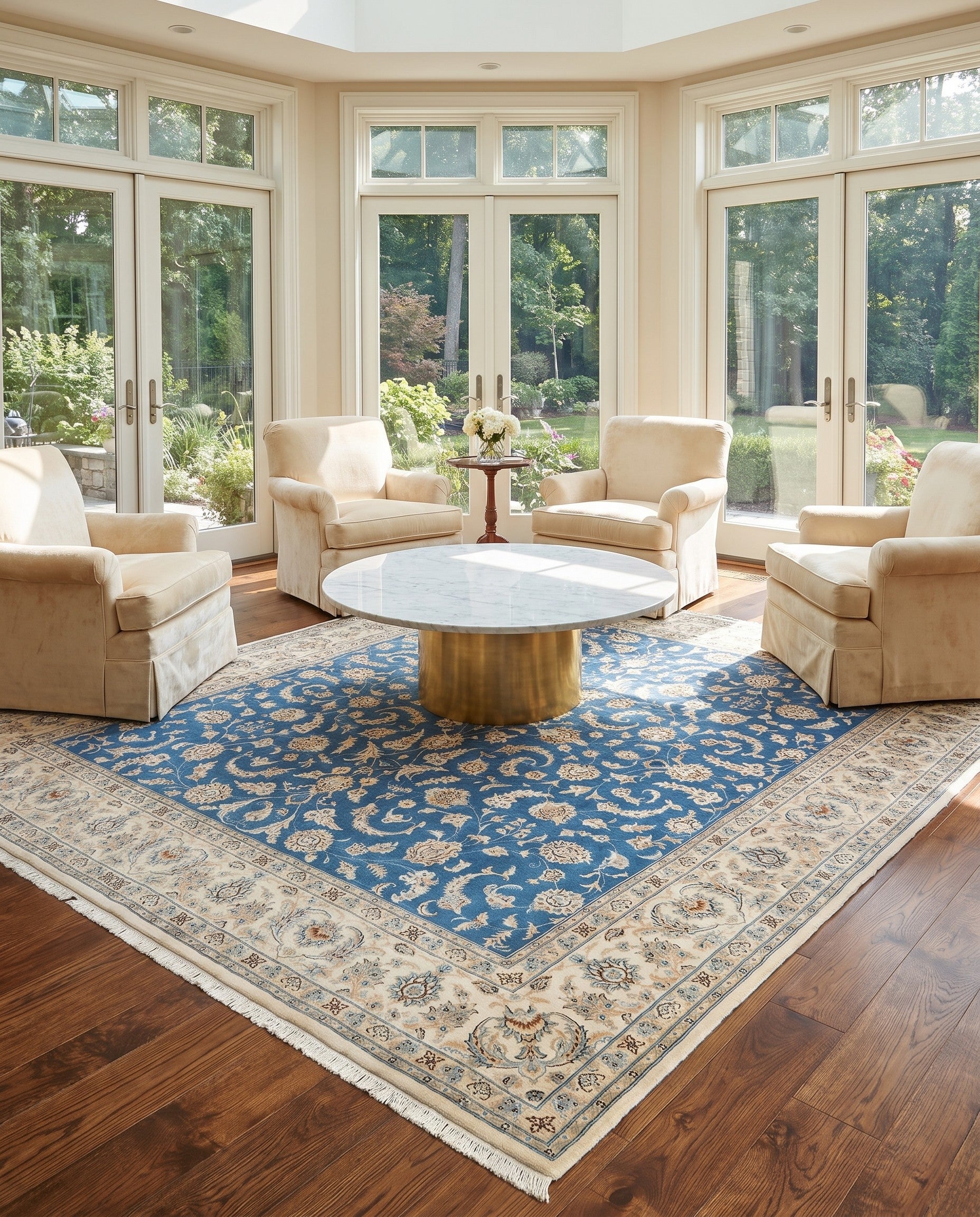 8' x 8' 1 Nain Square Rug