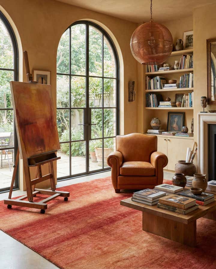 7' 7 x 10' 10 Kashkuli Wool Rug