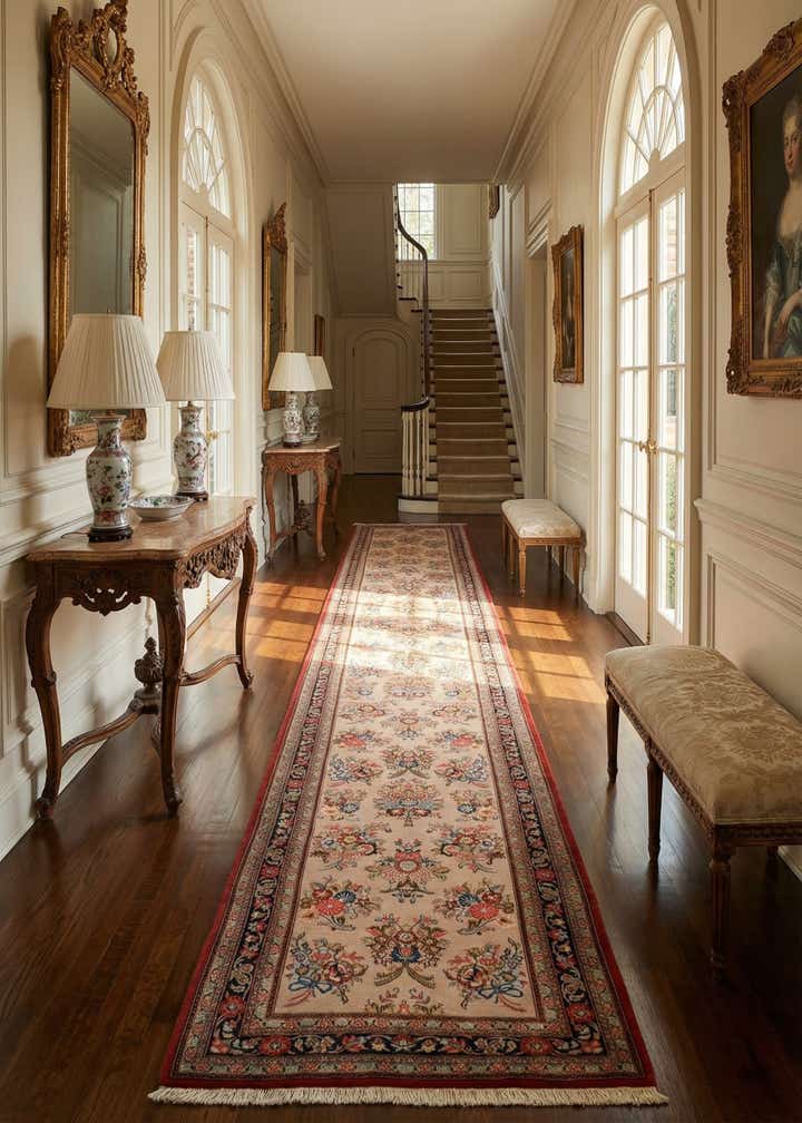 2' 9 x 13' 1 Tabriz Runner Rug