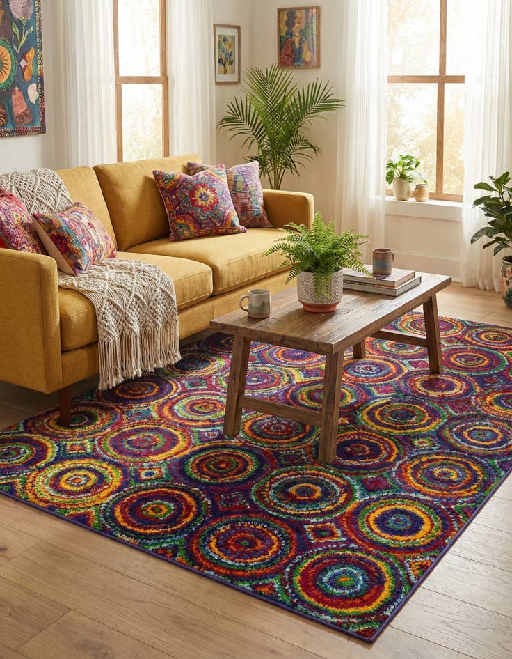 Detail image of 4' x 6' Calypso Rug