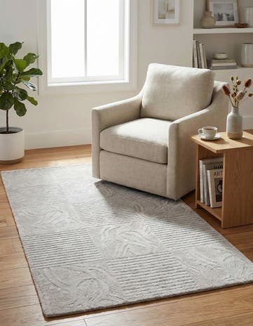 2' 8 x 4' 10 Hand Knotted Darya Wool Rug