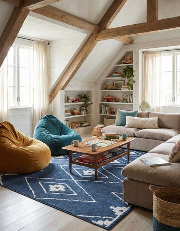 Blue Oslo Rug