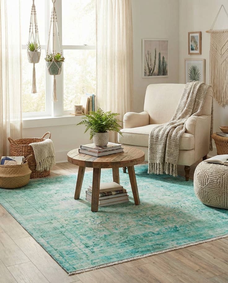 Detail image of 5' 1 x 5' 1 Boutique Square Rug