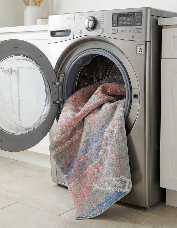 Detail image of 5' 3 x 5' 3 Kamala Washable Square Rug