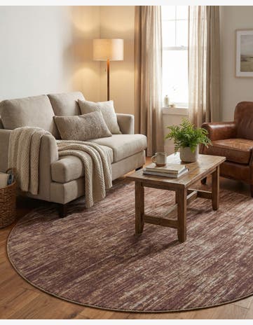 7' 7 x 7' 7 Asha Round Rug