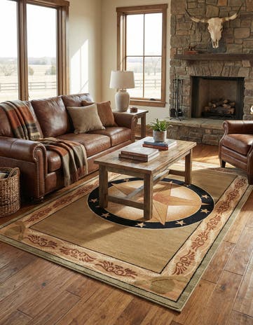 5' 3 x 8' Pioneer Rug