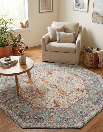 8' x 8' Havana Octagon Rug