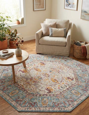 8' x 8' Santiago Octagon Rug